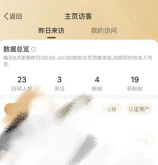 《微博》频繁访问我的人查询方法