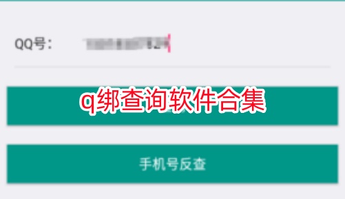 q绑查询软件合集