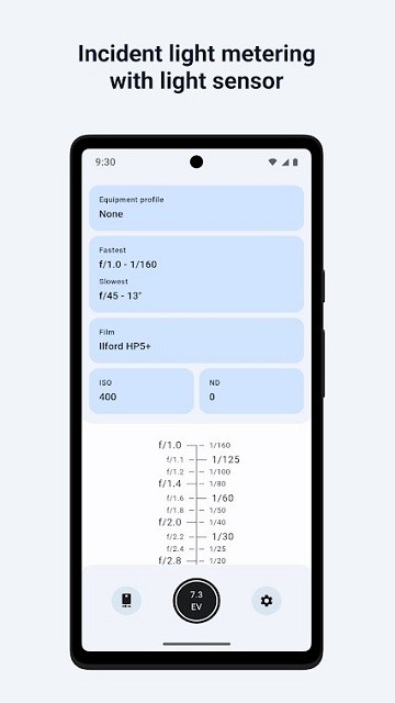 LightMeter测光表截图1