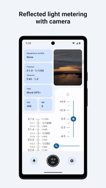 LightMeter测光表截图3