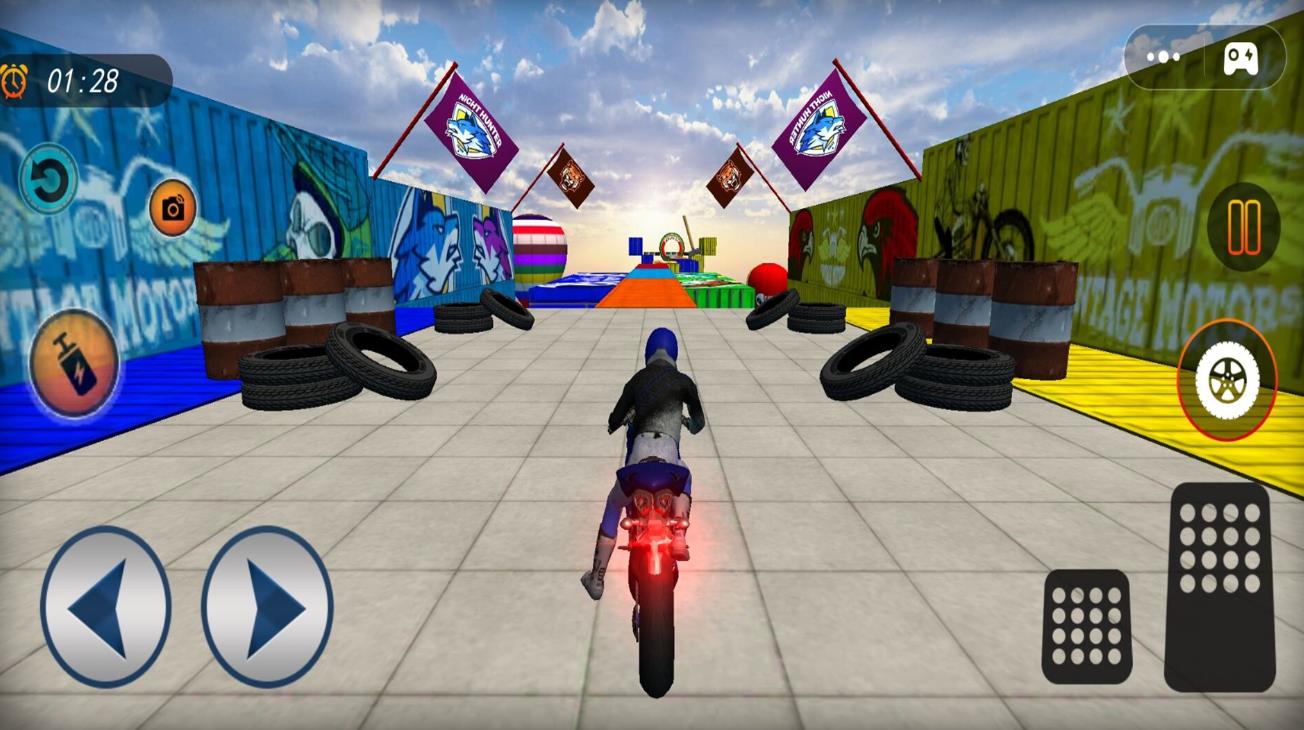 超级摩托飞车截图3