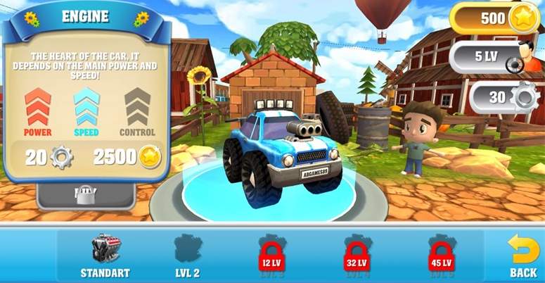 卡通热赛车手高级版