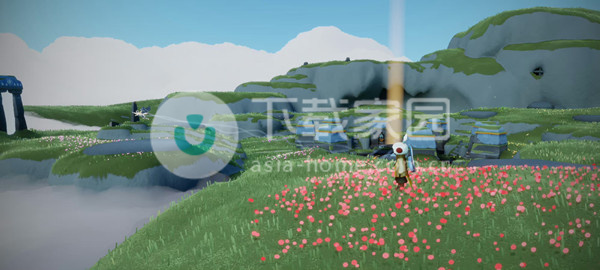 光遇云野彩虹泡泡第一组位置攻略