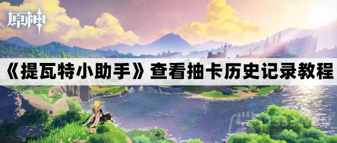 《提瓦特小助手》查看抽卡历史记录教程