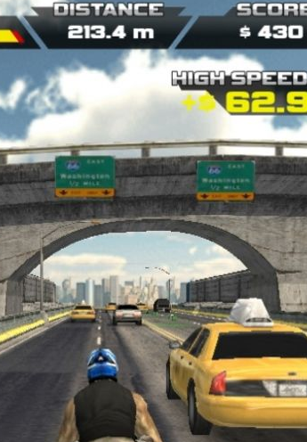 3d摩托车公路骑手截图2
