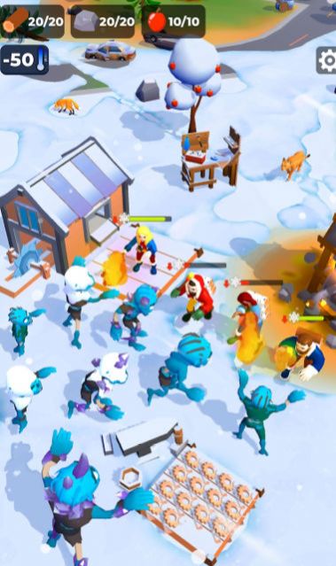 寒霜雪地生存游戏