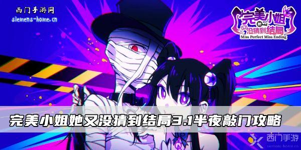 完美小姐她又没猜到结局3.1半夜敲门攻略