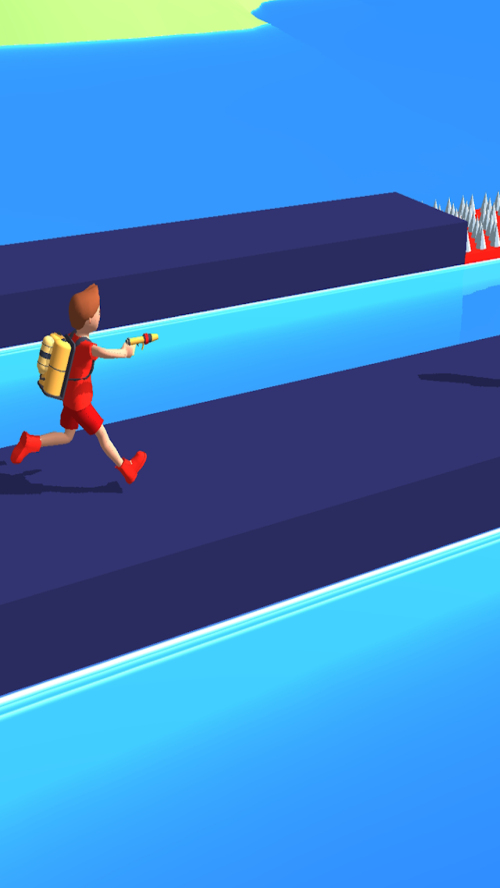 泡沫枪跑酷游戏