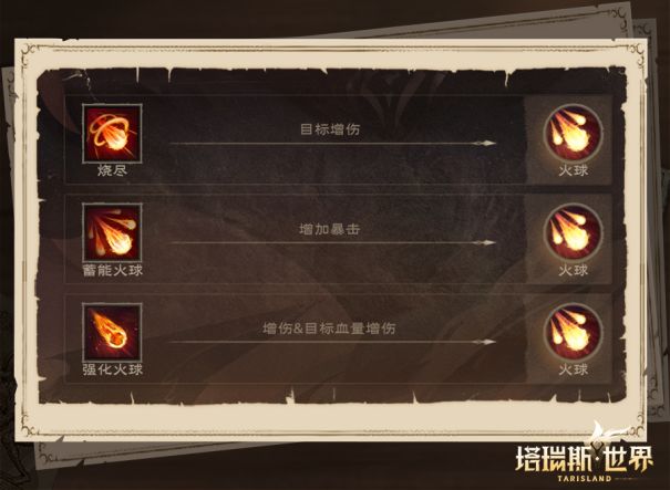 塔瑞斯世界法师职业专精一览