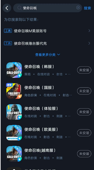 使命召唤欧美服