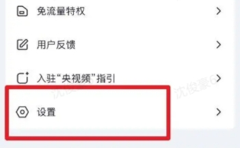 央视频怎么缓存视频本地