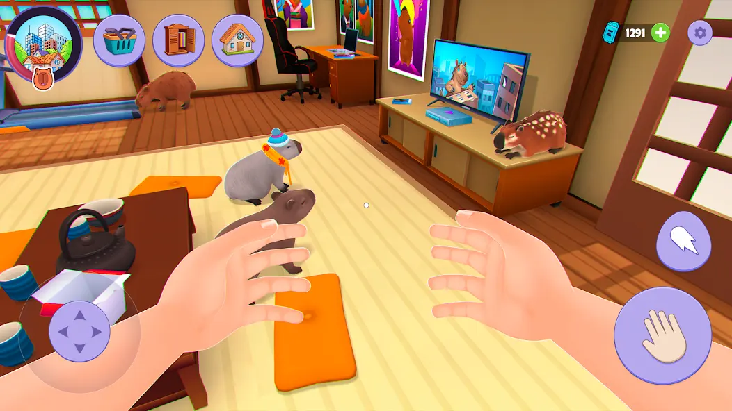 水豚模拟器可爱的宠物