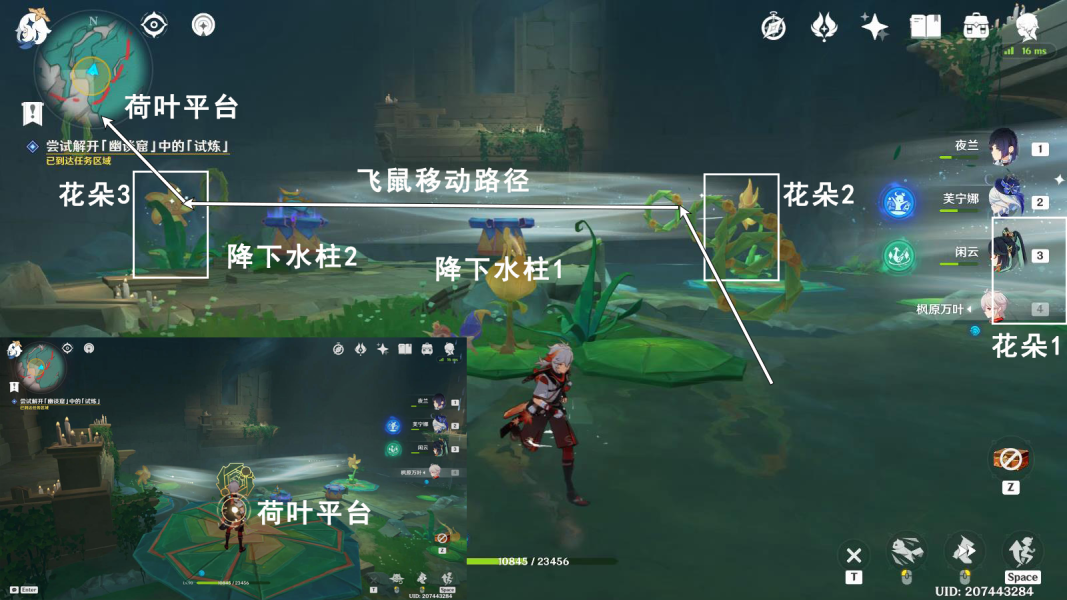 原神荷叶与森林的答案任务解谜攻略