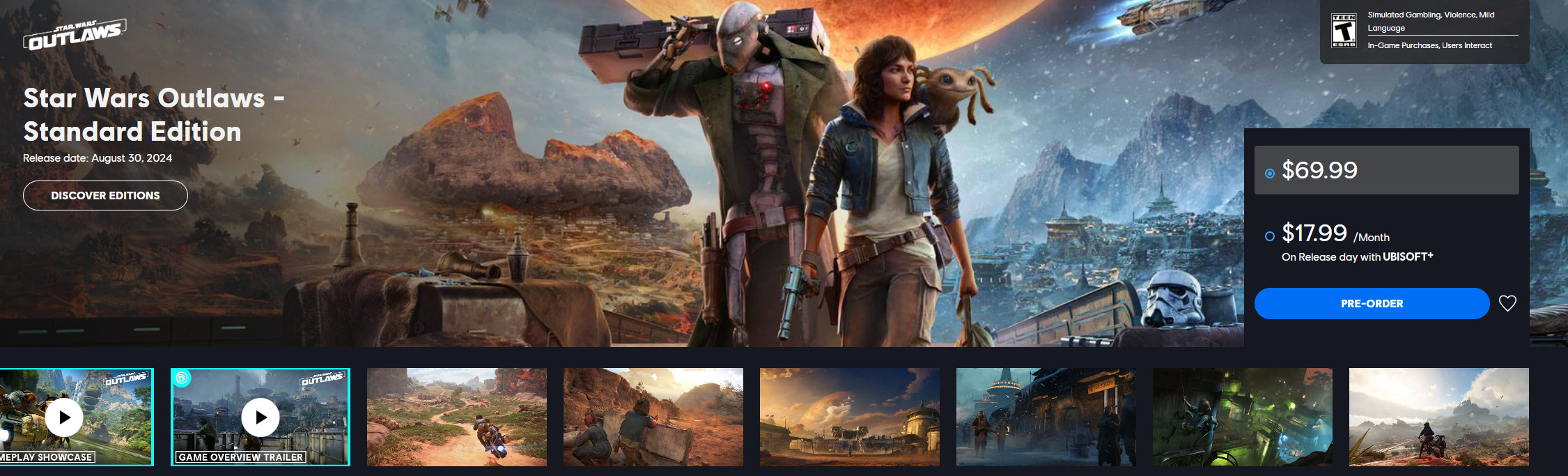 育碧《星战》优化烂引争议 推荐配置3060Ti配720P分辨率