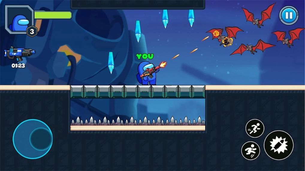 冒充射手太空逃亡游戏手机版