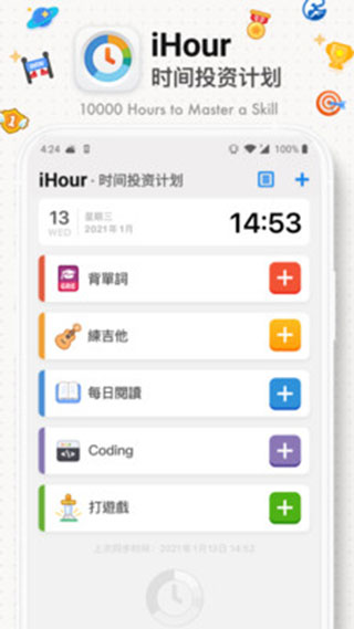 iHour(时间投资计划)