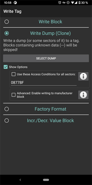 MCT门禁卡(MifareClassicTool)截图2