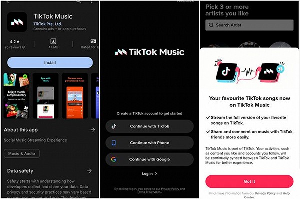 tiktok music下载
