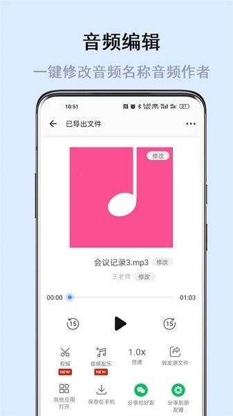 极速语音导出截图