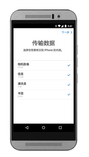 转移到ios软件手机版截图截图