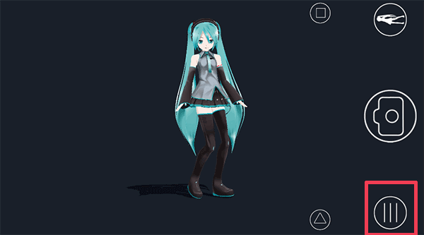 初音扩展现实相机截图