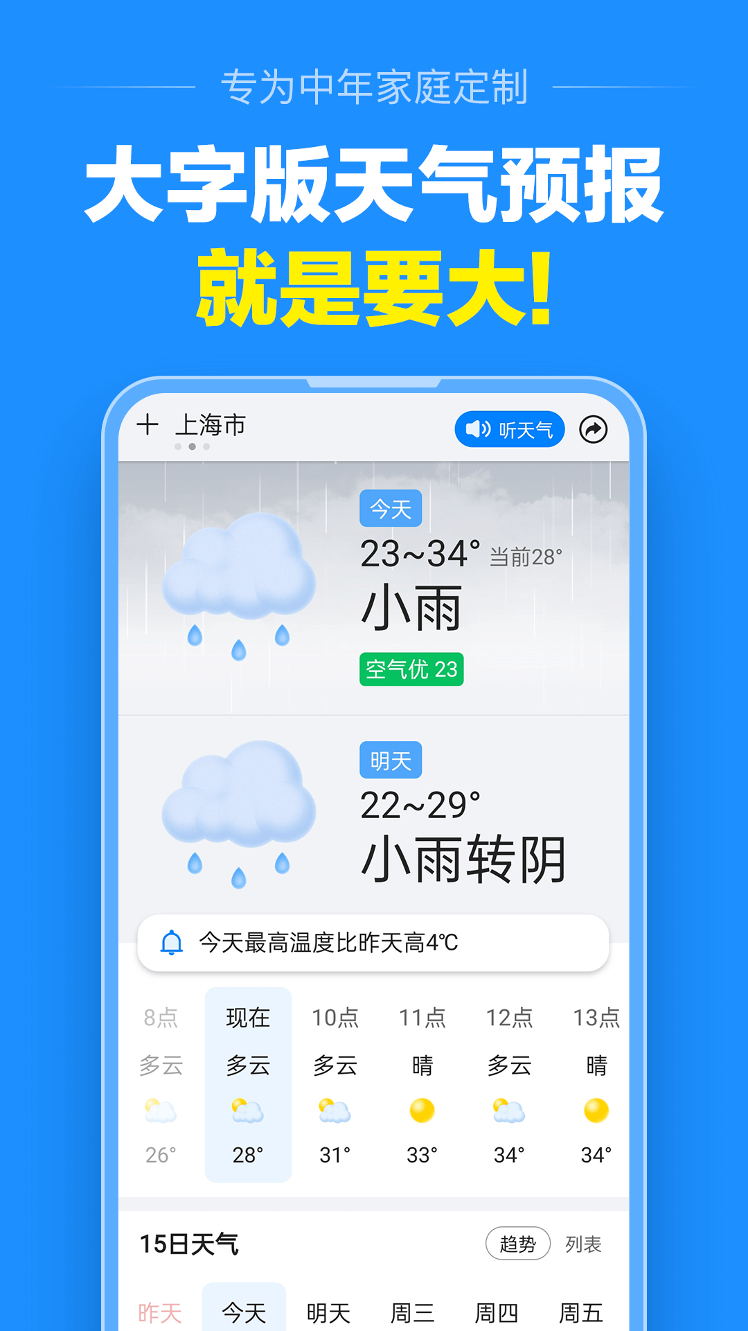 准点天气