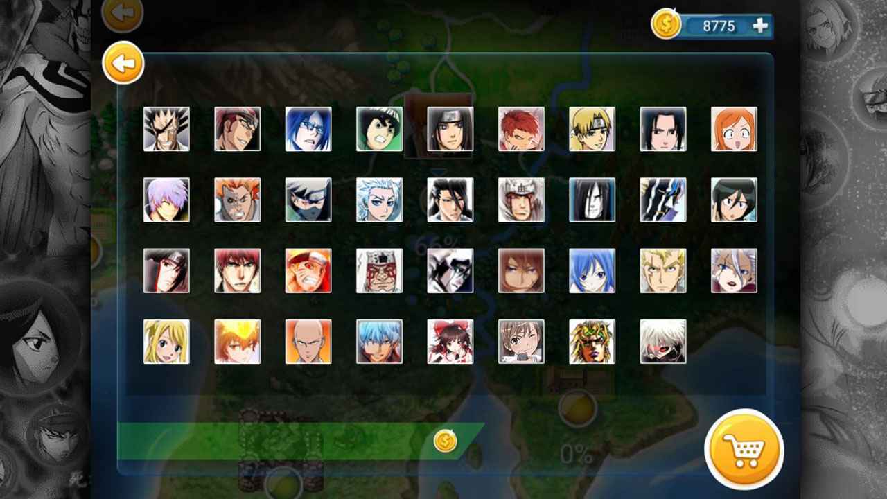 死神vs火影满人物最新版本