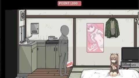 和家里蹲妹妹一起生活 养成