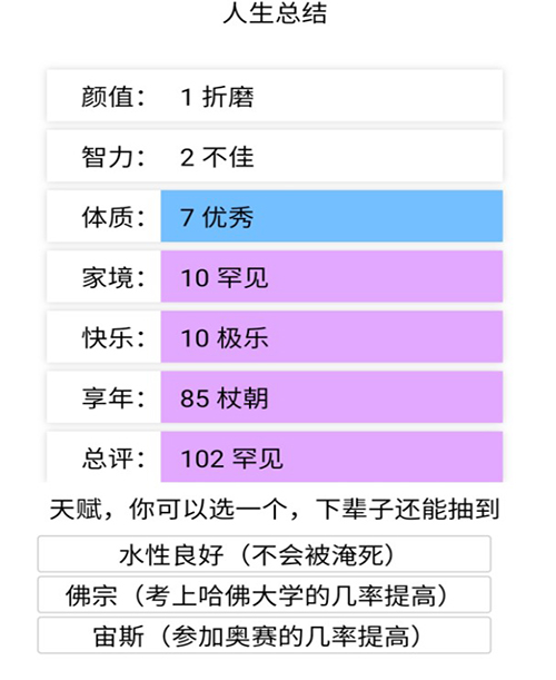 人生重开模拟器原版15001