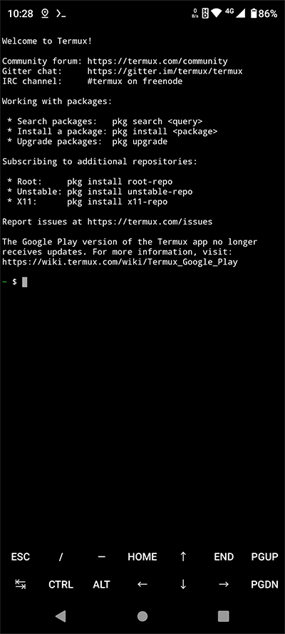 Termux手机版截图3