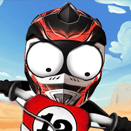 火柴人登山摩托车游戏