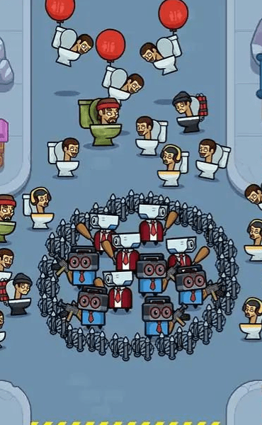 厕所僵尸大战游戏