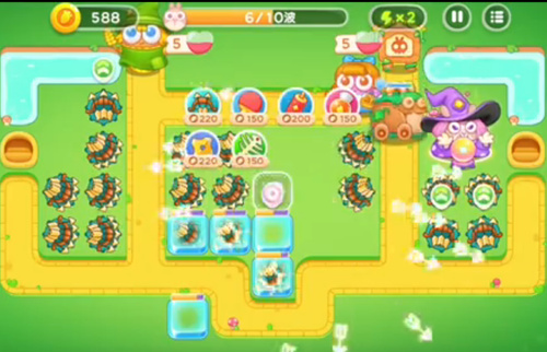 保卫萝卜4绿野奇缘第40关怎么过 绿野奇缘40关通关攻略