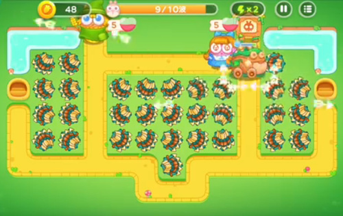 保卫萝卜4绿野奇缘第40关怎么过 绿野奇缘40关通关攻略