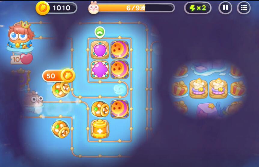 保卫萝卜4海的闺女第十八关怎么玩