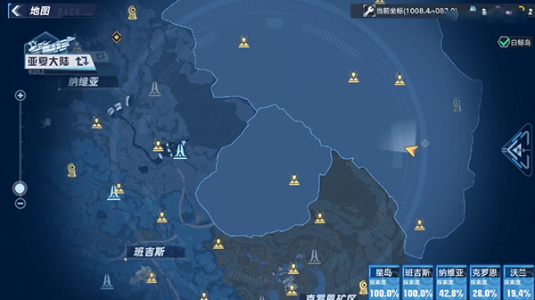 幻塔沃兰雪原风景点位置坐标点一览