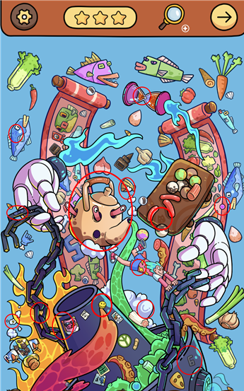 脑洞大侦探寻物美食记怎么过 寻物美食记三星通关攻略