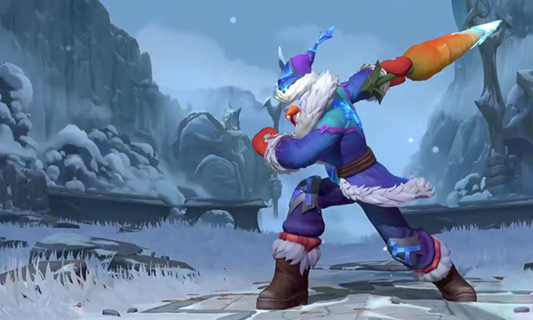 英雄联盟手游持胡萝卜的雪人易皮肤多少钱？