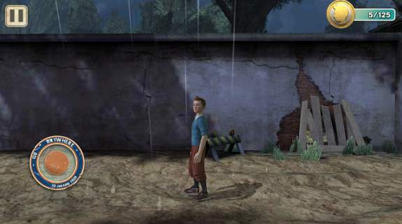 丁丁历险记游戏截图1