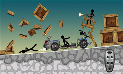 火柴人飙车游戏截图1