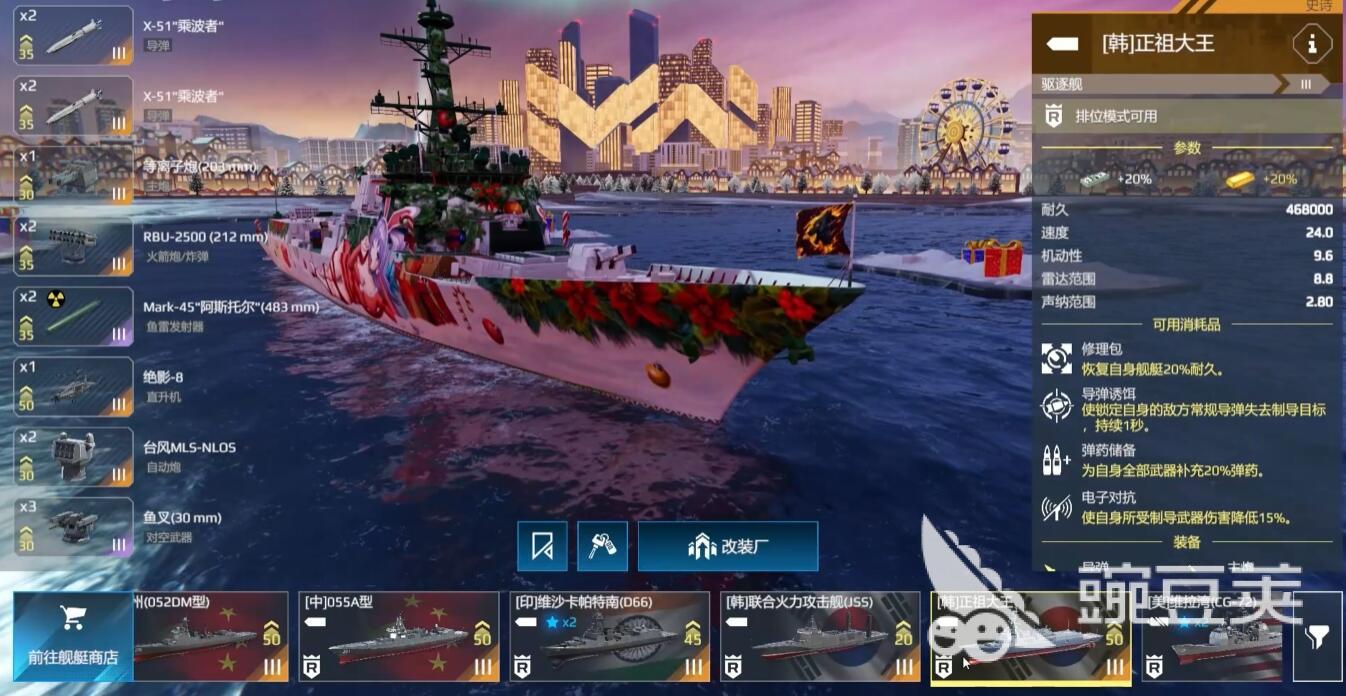 现代战舰正祖大王怎么样 现代战舰正祖大王强度分析